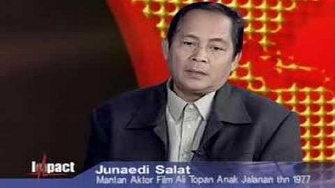 Kabar Duka, Aktor Ali Topan Anak Jalanan, Junaedi Salat, Meninggal Dunia (Foto Tangkap Layar Youtube)