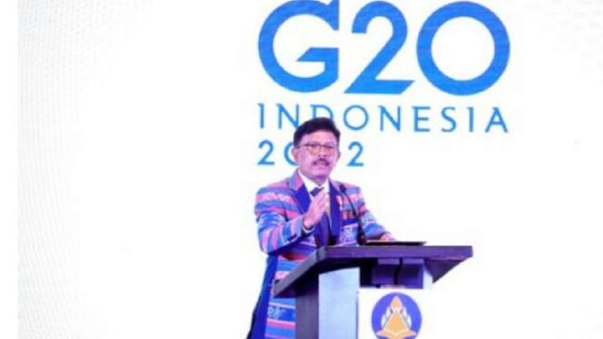 Menteri Johnny Ajak Satukan Komunikasi Publik G20