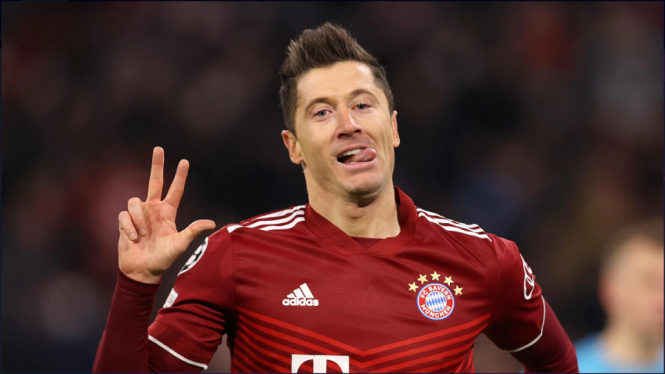 Robert Leandosky hattrick Bayern Munich vs RB Salzburg 7-1