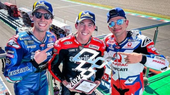 Aleix Espargaro juara MotoGP Argentina 2022