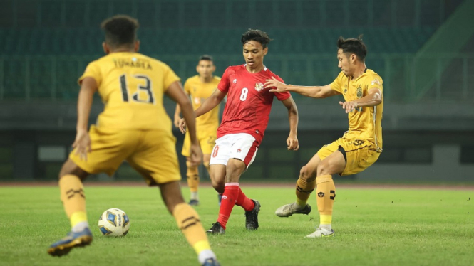 Tim U-19 Indonesia Terus Diasah ujicoba vs Bhayangkara FC kalah 0-1