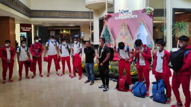 Tim U-16 Tiba di Jakarta untuk Ikuti Rangkaian Kegiatan