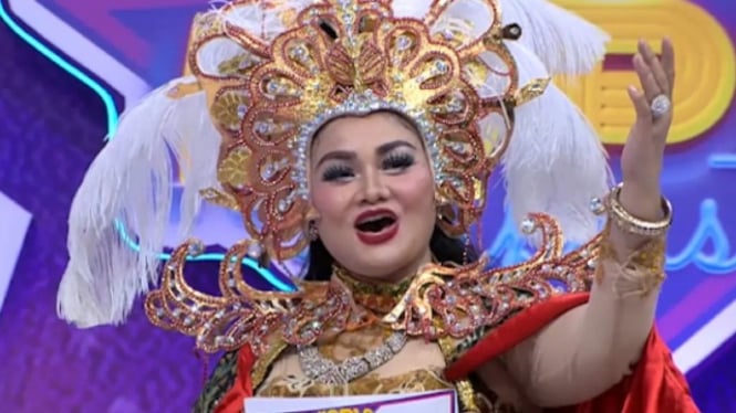 Maya Dewi, salah satu kontestan Koplo Superstar.