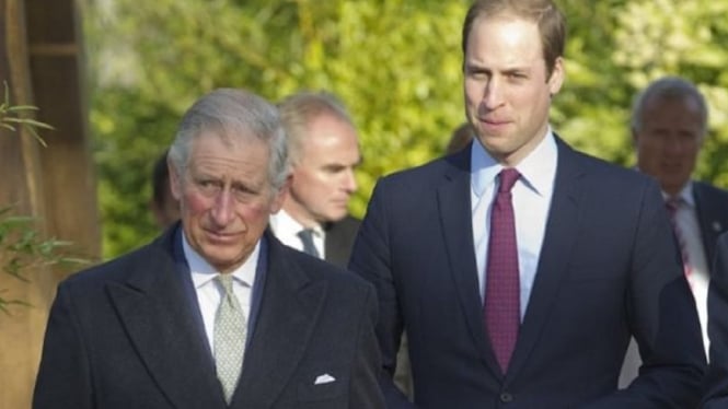 Raja Charles III dan Pangeran William Prince of Wales