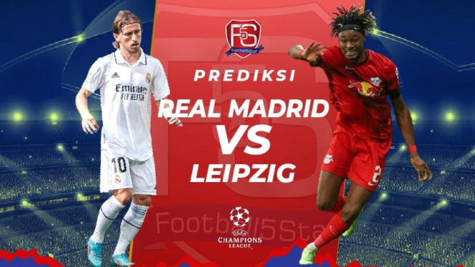 Liga Champions: Real Madrid vs RB Leipzig