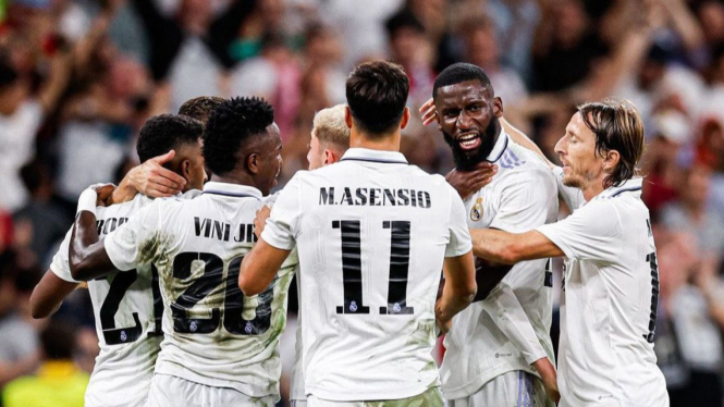 Real Madrid Menang 2-0 atas RB Leipzig