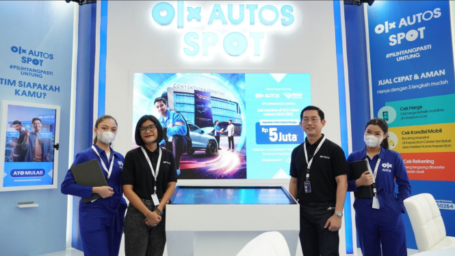 OLX Autos Perkuat Industri Otomotif Jatim di GIIAS Surabaya 2022