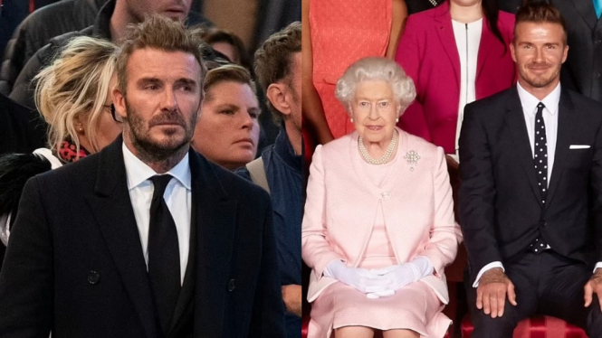 David Beckham, Ratu Elizabeth II