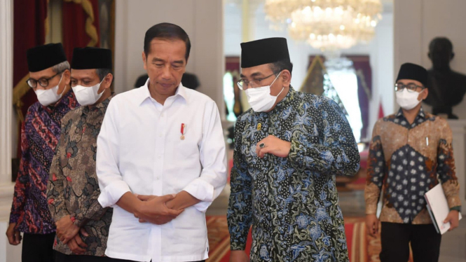 Terima PBNU, Presiden Jokowi Bahas Persiapan R20 di Bali