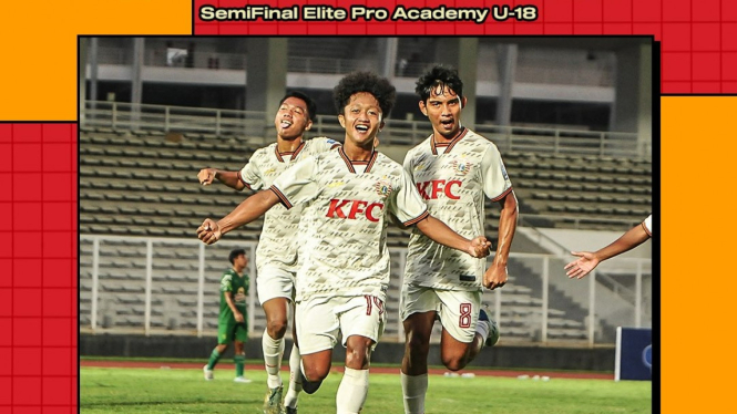 Semifinal Elite Pro Academy U 18, Persija 6-0 Persebaya