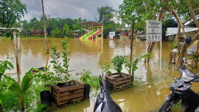 Banjir di Aceh Tamiang.