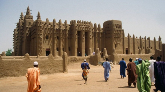 Masjid Agung Djenné, Mali, Afrika (1907)