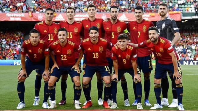 Profil Timnas Spanyol "La Furia Roja" di Piala Dunia 2022 Qatar