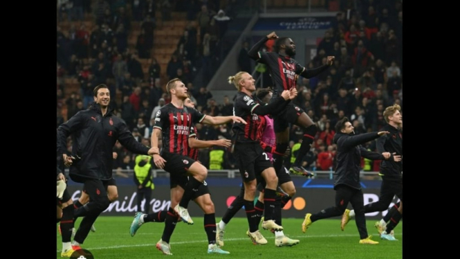AC Milan lolos ke 16 besar Liga Champions 2022/2023