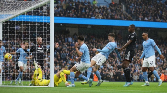 Manchester City Sukses Kalahkan Fulham dengan Skor Tipis 2-1