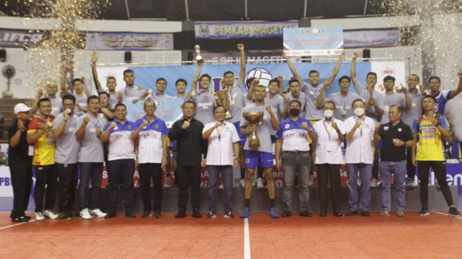 Tim voli Indomaret juara Divisi Utama 2022