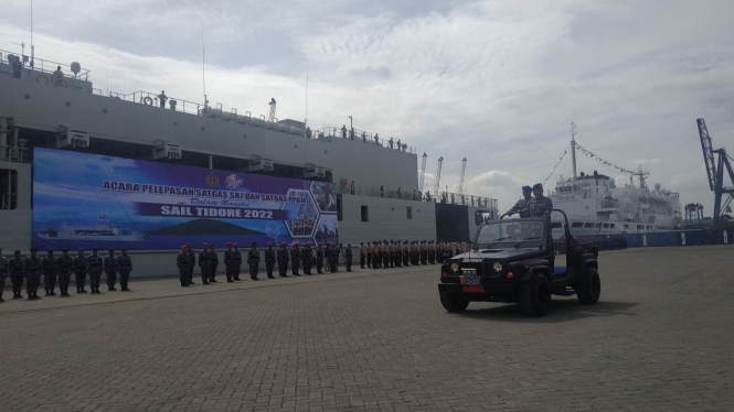 Dukung Sail Tidore 2022, TNI AL Kerahkan KRI Teluk Palu