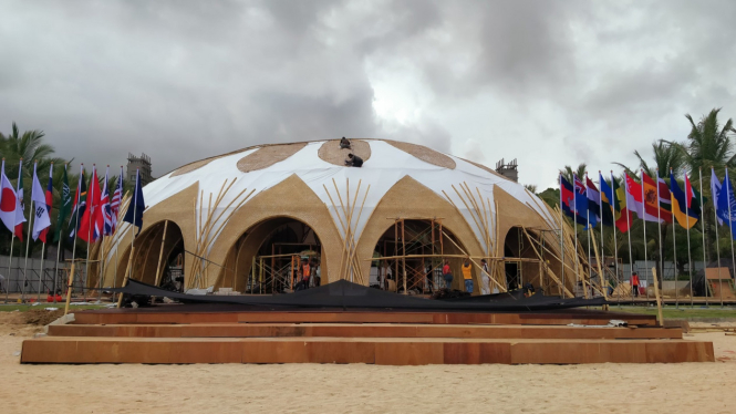 Bamboo Dome, Tempat Santap Siang Para Pemimpin G20 di Bali