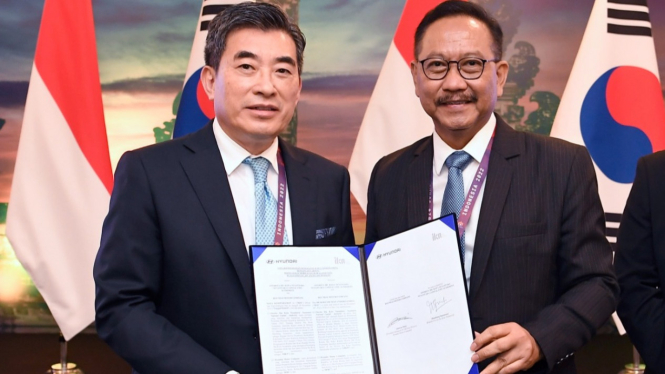 Hyundai Motor Group Menandatangani MoU dengan Otoritas IKN