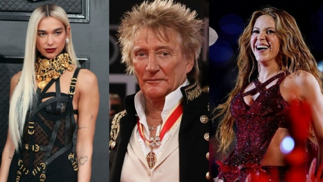 Dua Lipa, Shakira dan Rod Stewart Tolak Tampil di Pembukaan