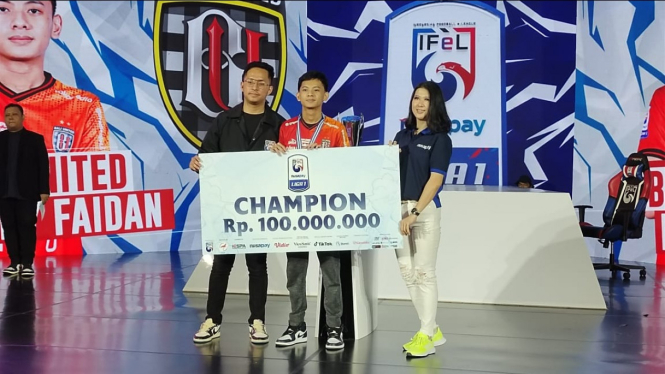 Rizky Faidan bawa Bali United raih gelar juara IFeL Liga 1 2022