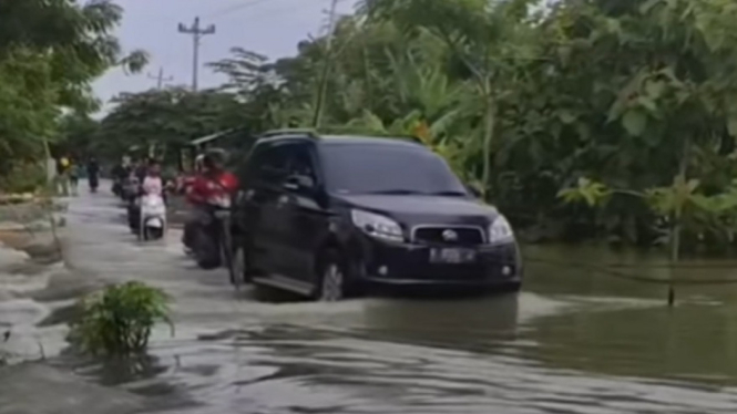 Banjir di Kabupaten Grobogan Semakin Meluas, Begini Penampakannya