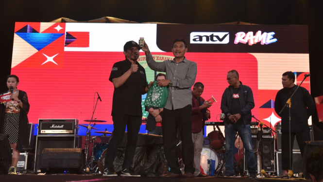 Kejutan ANTV Hadir di Karawang Suguhkan Hiburan dari Artis Ibukota