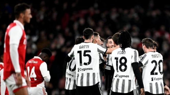 Juventus tumbangkan Arsenal di laga uji coba