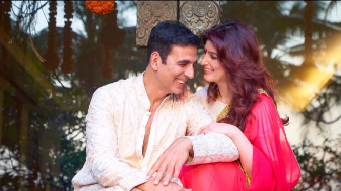 Akshay Kumar dan Twinkle Khanna rayakan anniversary pernikahan