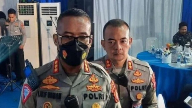 Dirlantas Polda Metro Jaya, Komisaris Besar Polisi M. Latif Usman.