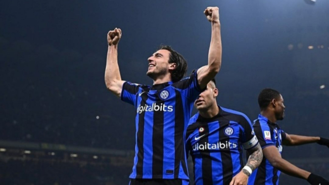 Gol tunggal Matteo Darmian bawa Inter ke semifinal Coppa Italia