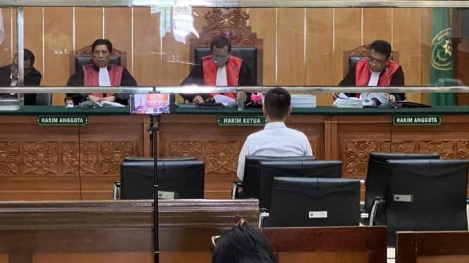 AKBP Dody Prawiranegara di Pengadilan Negeri Jakarta Barat.