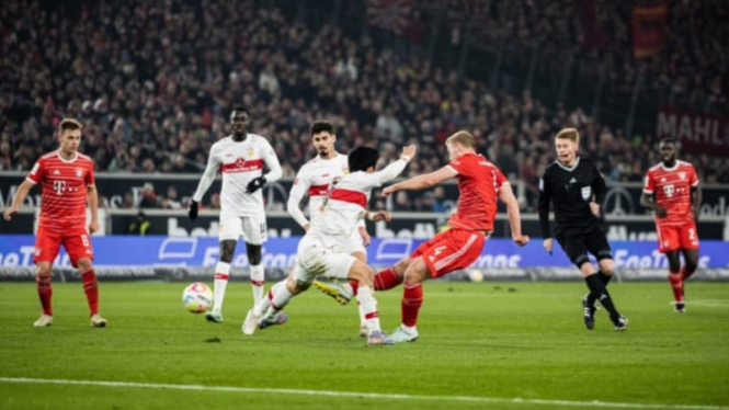 Menang Atas Stuttgart 2-1, Bayern Munich Kembali Pimpin Klasemen