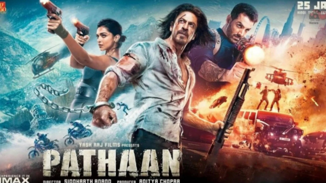 Pathaan Jadi Film Hindi Nomor Satu di India, Ini Kata Shah Rukh Khan