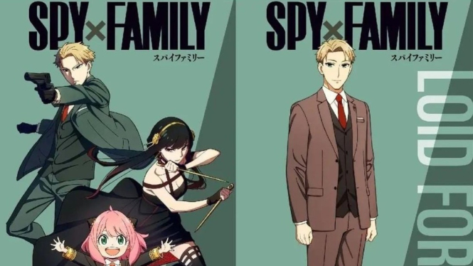 poster serial anime SPY x Family