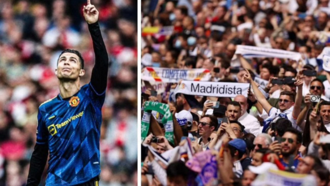 Ronaldo dan fans Real Madrid