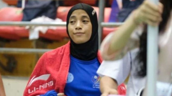 Atlet kickboxing Indonesia, Nadya Nakhoir.