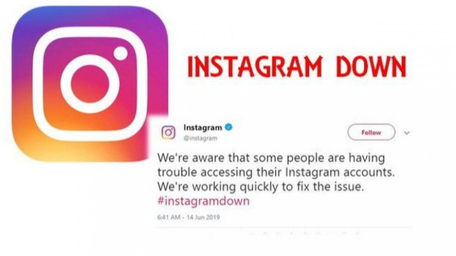 Instagram dikabarkan down, netizen ngamuk di Twitter