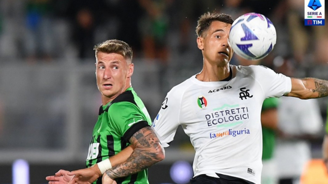 Liga Italia pekan ke-4 antara Spezia vs Sassuolo