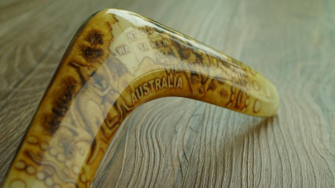 Boomerang, senjata asli suku aborigin