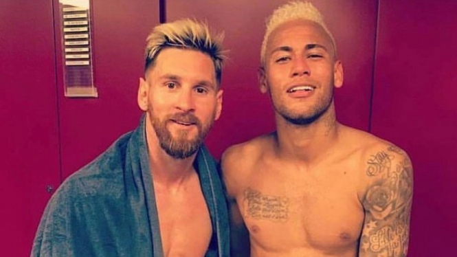 Lionel Messi dan Neymar