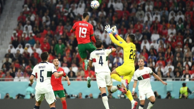 Timnas Portugal vs Timnas Maroko