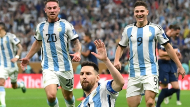 Timnas Argentina vs Timnas Prancis Piala Dunia 2022