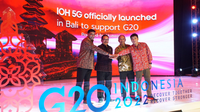 Peluncuran 5G Indosat di Bali