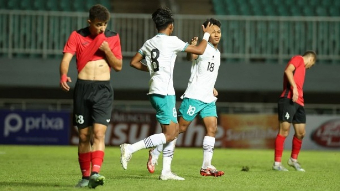 Selangkah lagi Timnas Indonesia U-17 menuju final Piala AFC