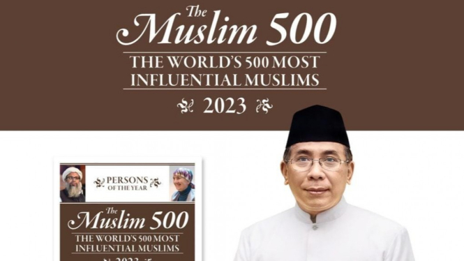 Gus Yahya dalam daftar 50 tokoh muslim berpengaruh dunia 2023.