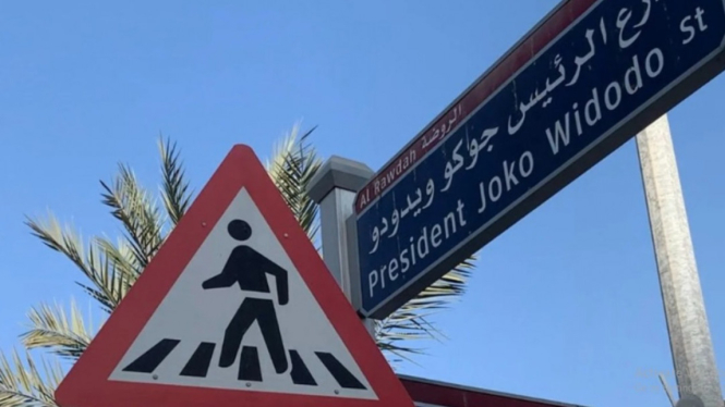 Jalan Presiden Joko Widodo di Abu Dhabi
