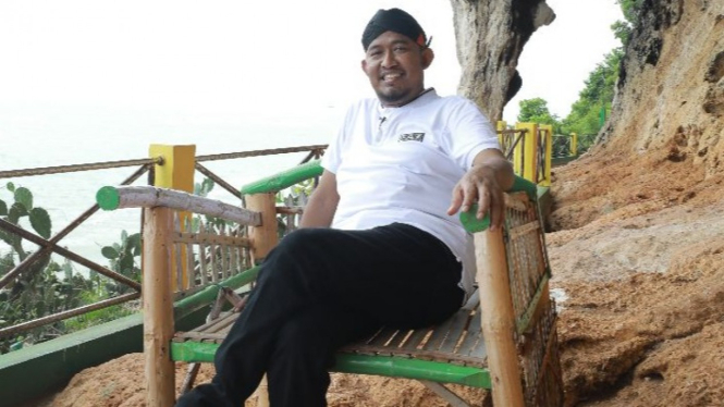 Bupati Sumenep, Achmad Fauzi di Pulau Gili Iyang