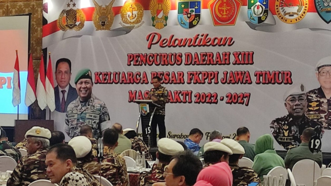 Pelantikan Pengurus Baru FKPPI Jawa Timur