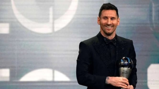 Lionel Messi Pemain Terbaik FIFA 2023
